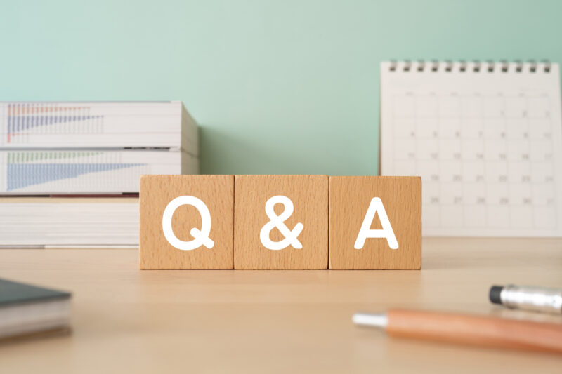 Q&A/よくある質問