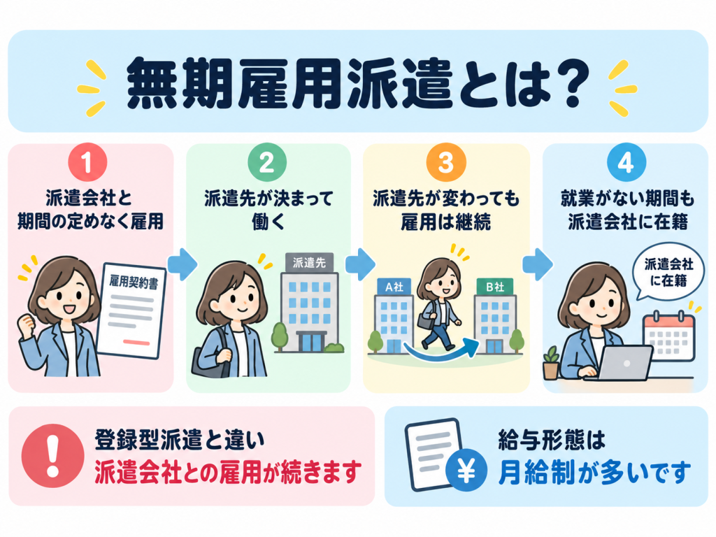 無期雇用派遣とは