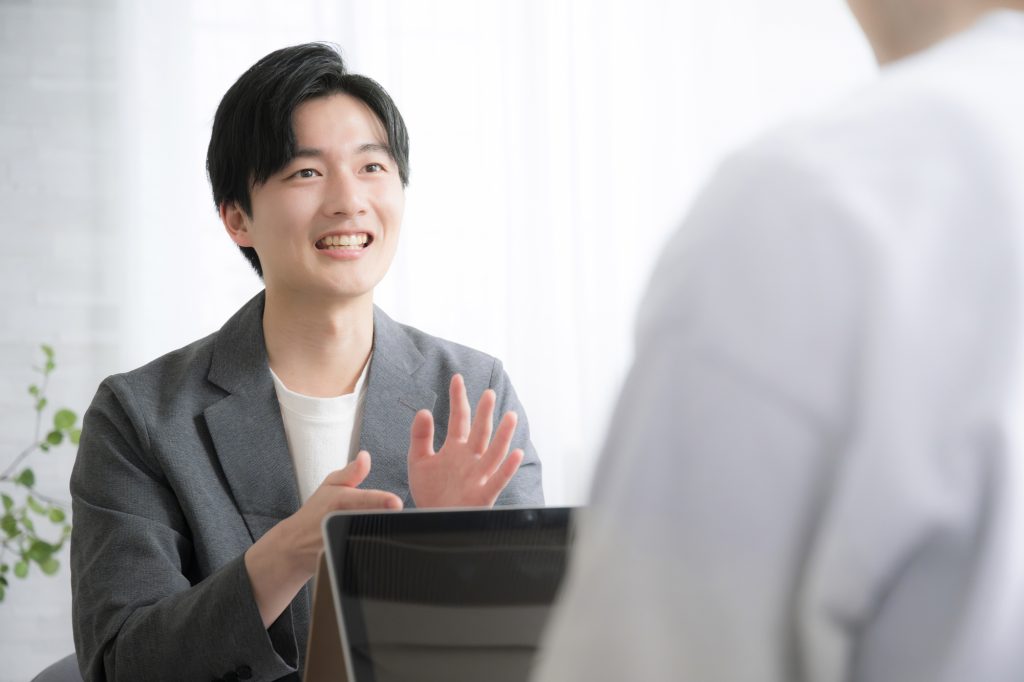 カウンセリング/面談/男性/相談