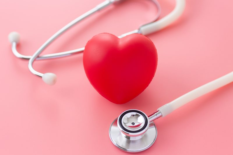 診断/聴診器/ハート