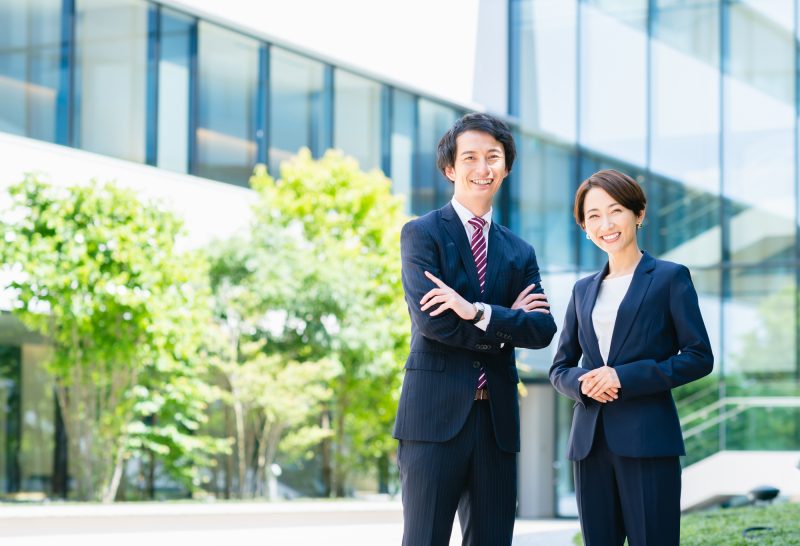 ビジネス/男女/オフィス/スーツ