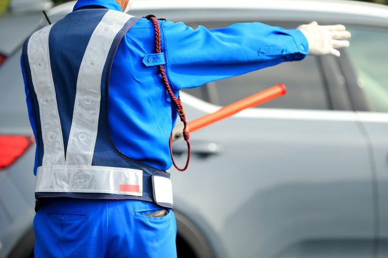 警備/男性/交通誘導員