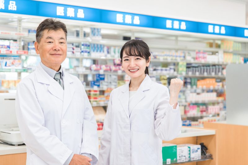 薬剤師/薬局/調剤薬局/白衣